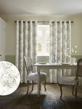 Rachel Ashwell® Natural Rose BLACKOUT EYELETS CURTAINS W168 DROP182CM