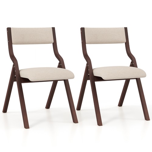 Folding dining chairs set - set, 2