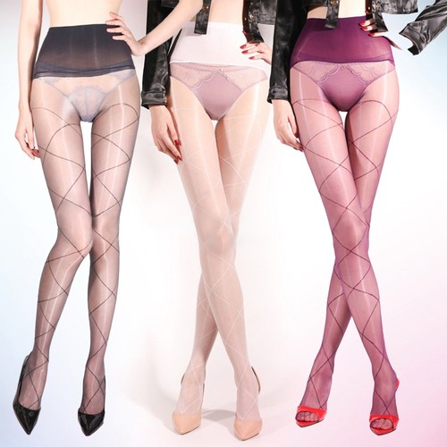 High waist seamless pantyhose - seamless,