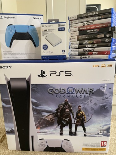 Ps5 825gb disc bundle 5tb - bundle, hdd
