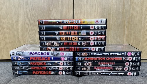 Wwe wrestling dvd - bundle, x