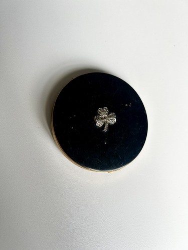 Melissa black marcasite clover - marcasite,