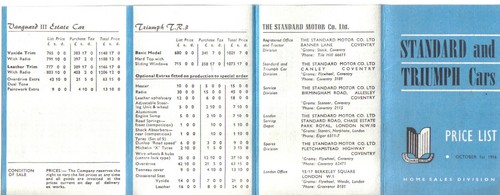 Standard triumph original - standard,