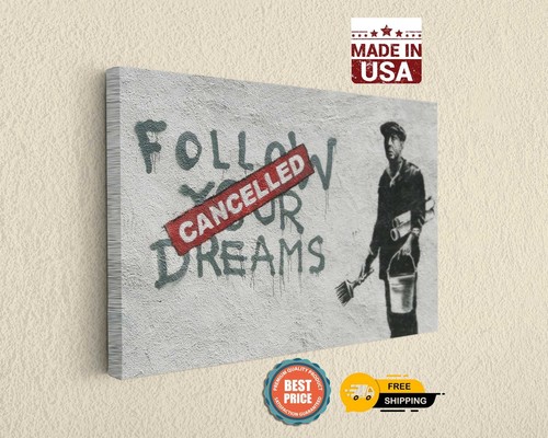 Banksy street art print - street,