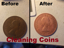 CLEAN YOUR COINS QUICKLY AND