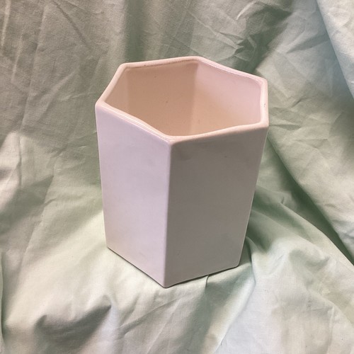 Vintage vase hexagon - vintage,