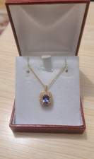 14K Yellow Gold Lavendar