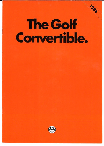Volkswagen golf convertible - volkswagen,