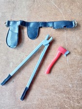 Action Man Vintage  Original BOLT CUTTER, CROPPERS,RED AXE, Fireman / Crash Crew