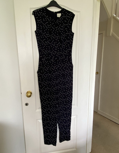 Reiss navy white polka - navy, dot