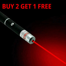 50mile Red Laser Pen Cat Pointer 1MW 532NM 303 Lazer Strong Light Visible Beam