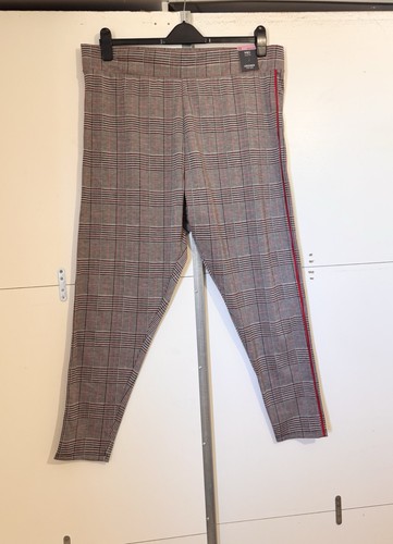New women brown plaid - new,