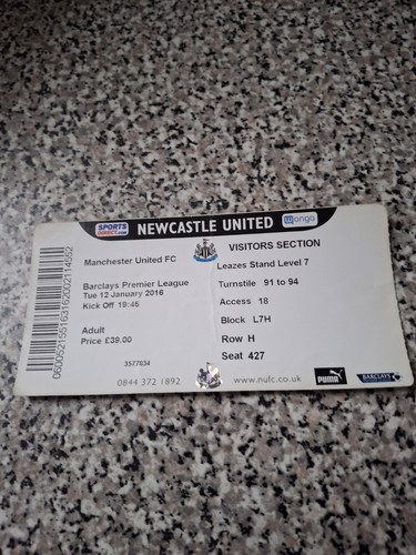 Match ticket premier league - match,