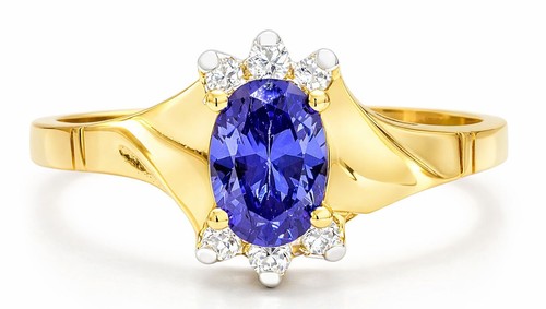 Aaa tanzanite cts - tanzanite, 0.72