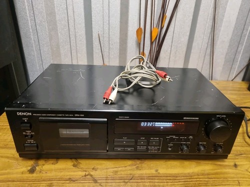 Denon drm 550 cassette - denon, deck