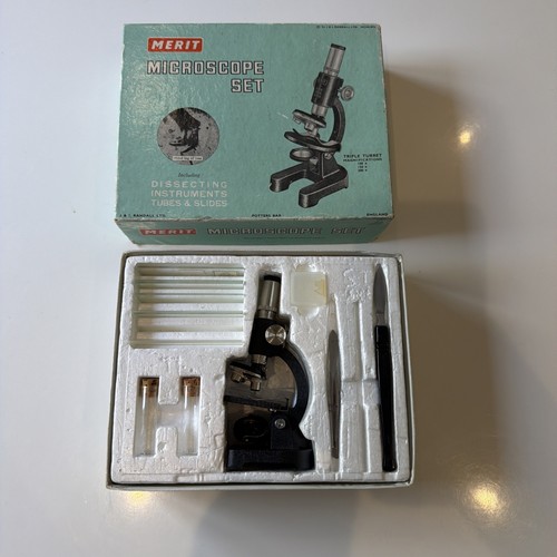 Merit microscope set with - set,