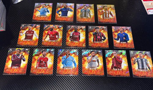 Full set topps fire - of, fire🔥