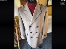 Gents Vintage Camel Coat By