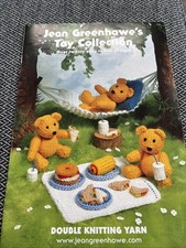 Jean Greenhowe's Toy Collection Knitting Pattern Booklet