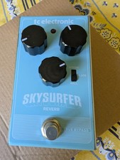 TC Electronic Skysurfer Reverb Guitar Pedal Hall/Plate/Spring Effect - Blue