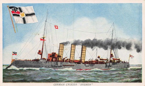 German navy ship cruiser - ship,