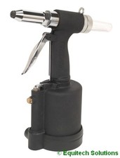 Sealey SA314 Air Rivet Gun Steel Stainless Aluminium Rivets 1/4" 6.4mm Riveter