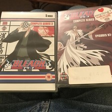 2 X Manga DVD Bleach Complete Series 3 AND Series 5