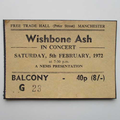 Wishbone ash 1972 - 1972, concert