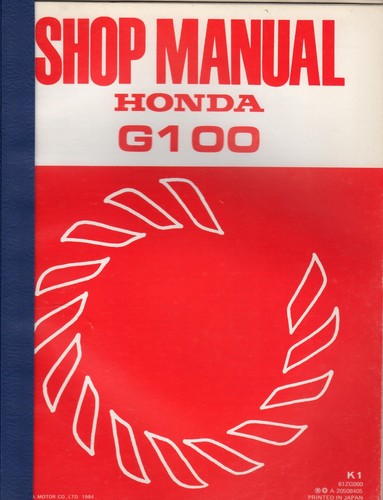1984 honda engine - 1984, g100