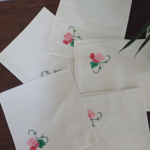 Vintage table linen - vintage, napkins