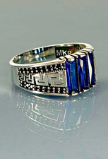 Men's Sapphire Stone Sterling