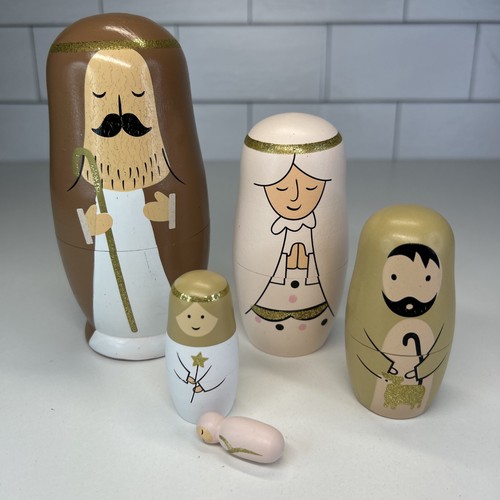 Nativity themed matryosha - nativity,