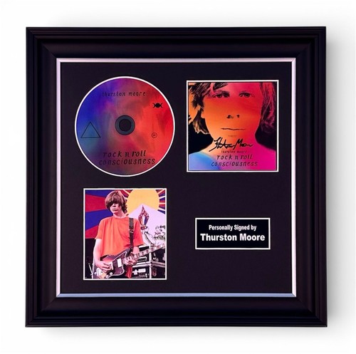 Thurston moore signed photo - thurston, &