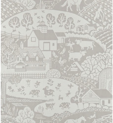 Farrow ball gable wallpaper - &,