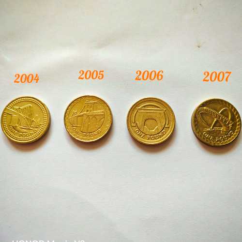 One pound 1 coins - pound,