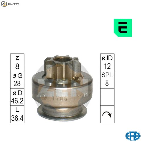 Freewheel gear starter - freewheel,
