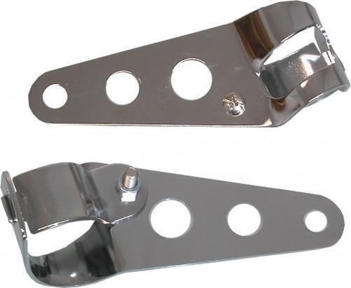 Universal chrome fork mount - chrome,