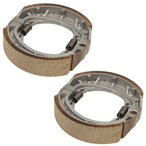2pcs front rear brake - front, shoes