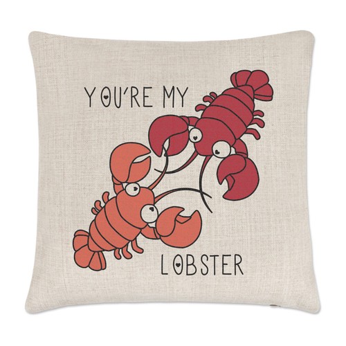 You lobster quote linen - lobster,