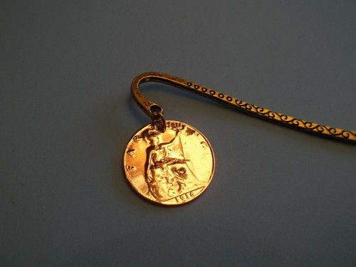Farthing coin gold - coin, metal