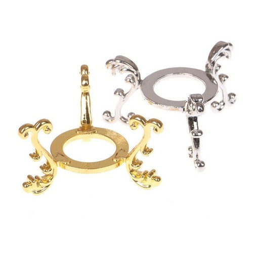 Gold plated display gemstone - gold-plated,