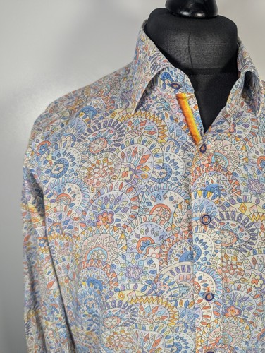 Claudio lugli paisley shirt - lugli,