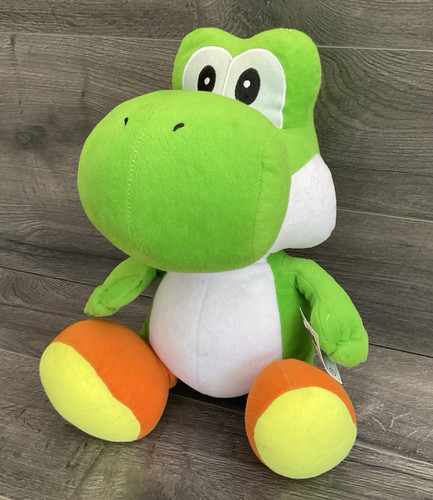 Yoshi plush soft - yoshi, super