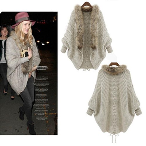 Winter warm faux - winter, collar