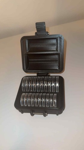 Dual coin collector - coin, case