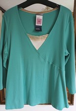NEW Ladies M&S Jade Green