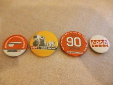 DAVID BROWN TRACTOR  PIN BADGES  X 4