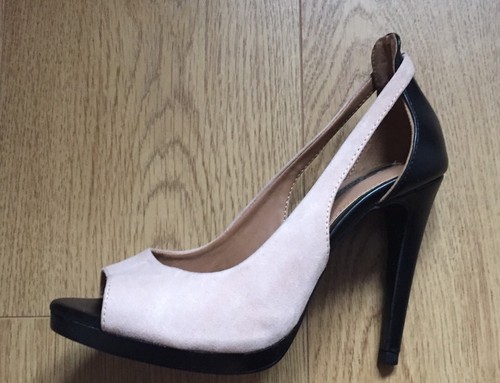 Zara stiletto peep toe - zara, heels