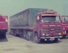 TEKNO 81886 SCANIA 140 6X4 + SEMI PLATEAU BACHE " FONTONYN WEERT " (NL) MINT BOX.