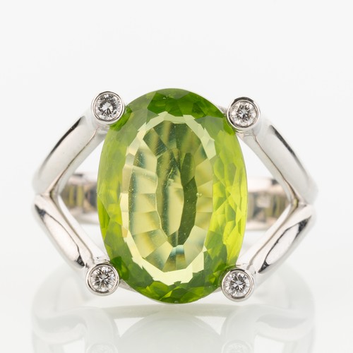 Ladies ring 585 gold with - gold,